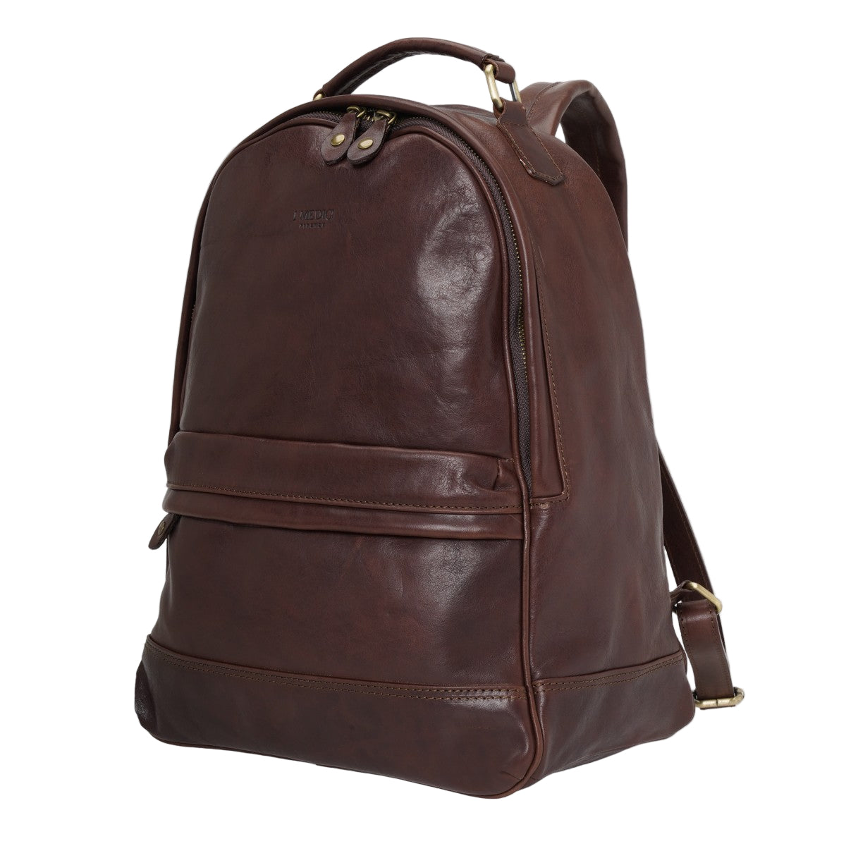 Zaino in pelle I Medici 63/683 testa di moro