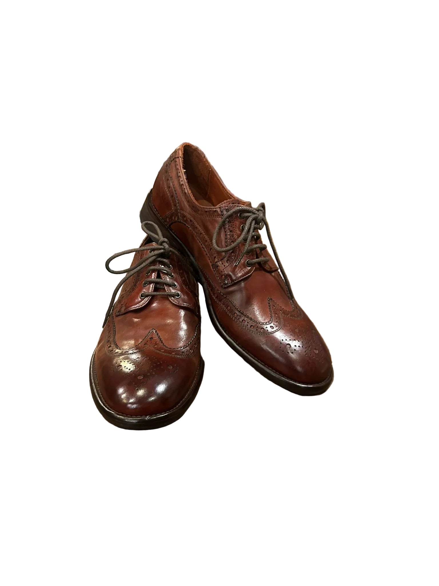 Men's leather shoes Pelletteria Allegrini Filippo A628 coker