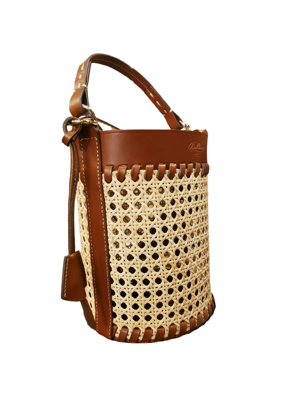 Secchiello di Rafia Vienna Boldrini 05367 golden