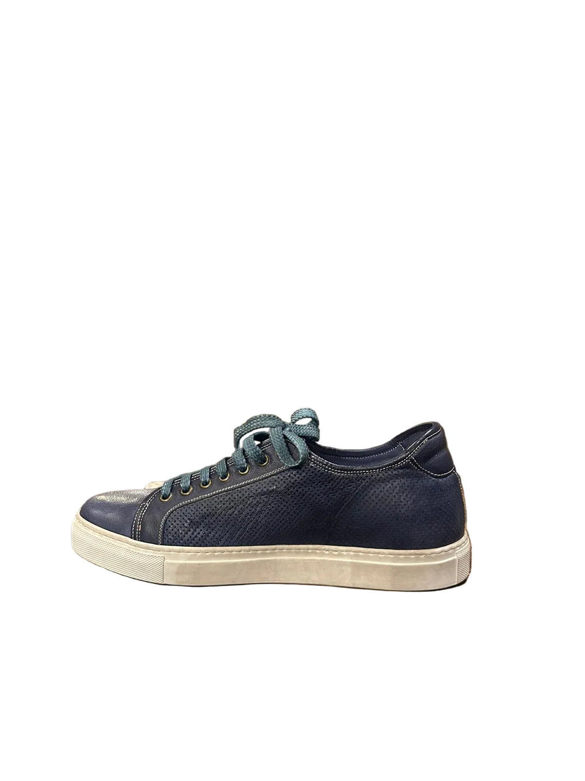 Sneakers uomo in pelle Pelletteria Allegrini Filippo Z841 Jeans