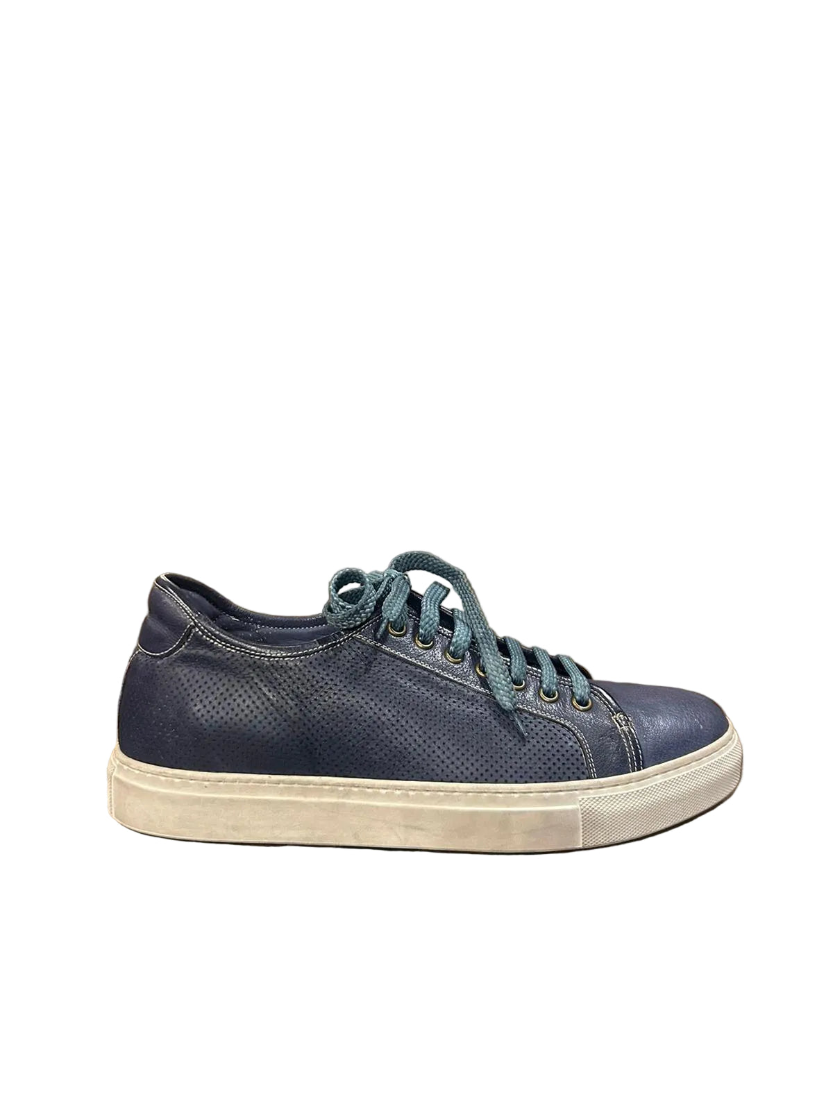Sneakers uomo in pelle Pelletteria Allegrini Filippo Z841 Jeans