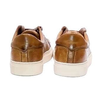 Sneakers bassa donna in pelle Pelletteria Allegrini Filippo D650 Cerro - Pelletteria Allegrini