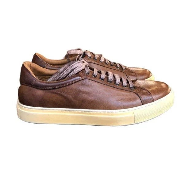 Sneakers uomo in pelle Pelletteria Allegrini Filippo 8073 Cerro