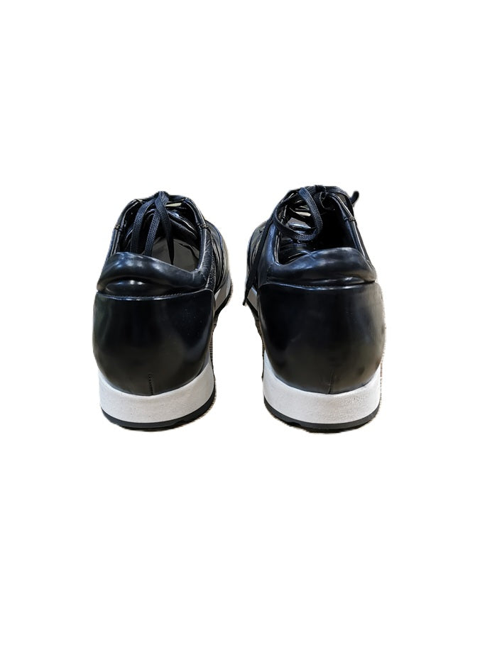 Sneakers uomo in pelle Pelletteria Allegrini Filippo COLLE Nero