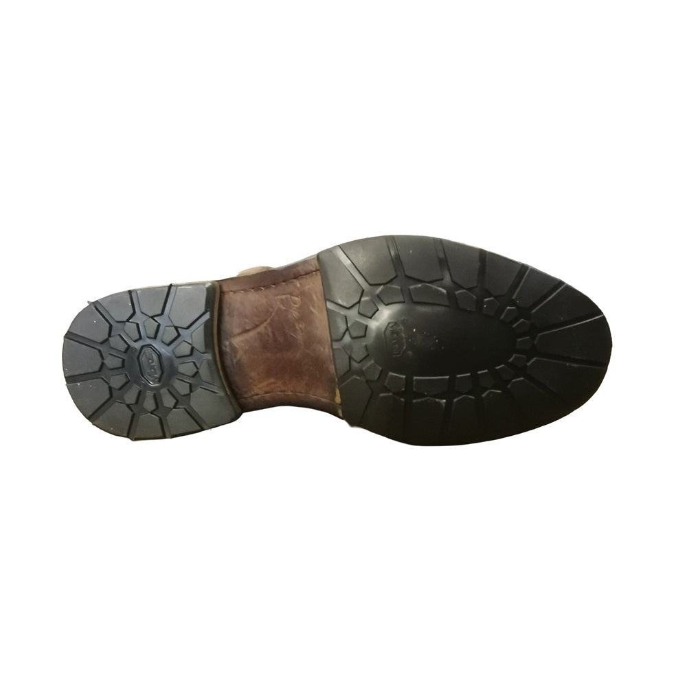 Stivaletto alto stringato da uomo, classico, elegante, un modello che non passa mai di moda.