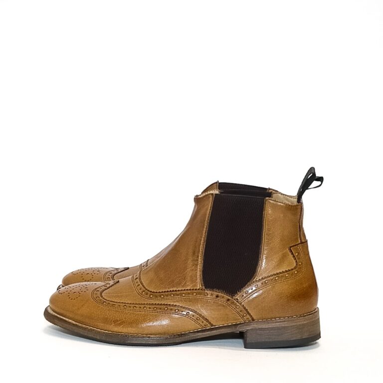 Women's leather ankle boots by Pelletteria Allegrini Filippo 5264 Cerro