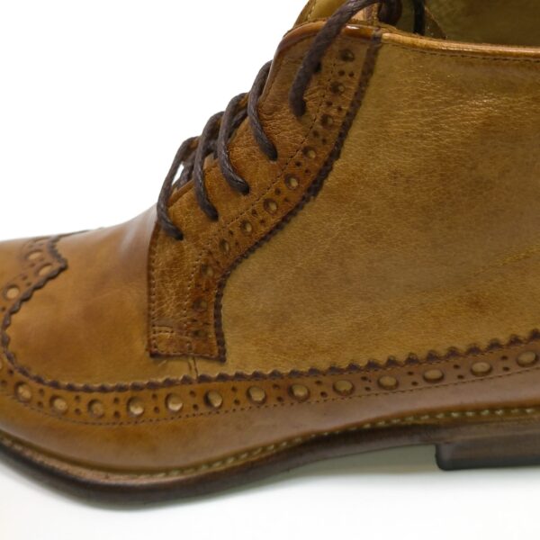 Women's leather ankle boots by Pelletteria Allegrini Filippo D731 Cerro