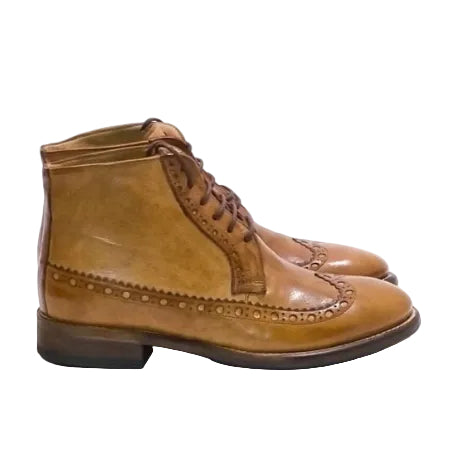 Stivaletto donna in pelle Pelletteria Allegrini Filippo D731 Cerro - Pelletteria Allegrini