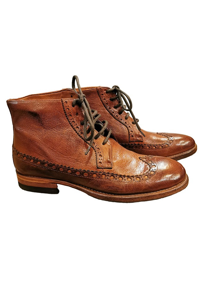 Stivaletto donna in pelle Pelletteria Allegrini Filippo D731 Cocker