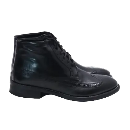 Stivaletto donna in pelle Pelletteria Allegrini Filippo D731 Nero