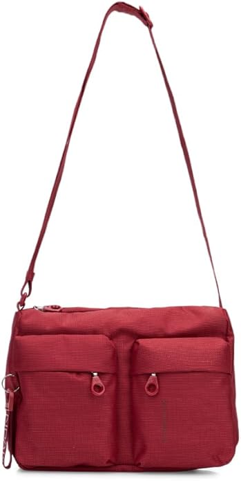 Fabric Shoulder Bag MD20 Mandarina Duck P10QMTT5 Cherry Tomato