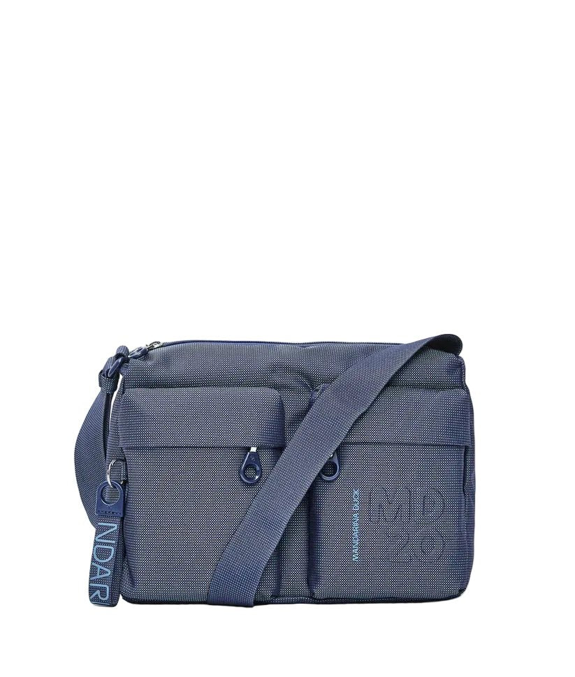 Tracolla in tessuto MD20 Mandarina Duck P10QMTT5 Deep blue - Pelletteria Allegrini