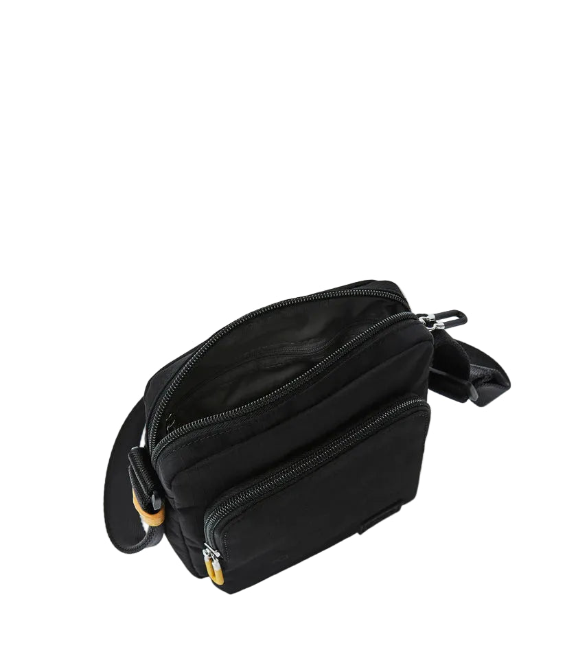 Fabric Shoulder Bag Y-lite Mandarina Duck P10OWT01 Black