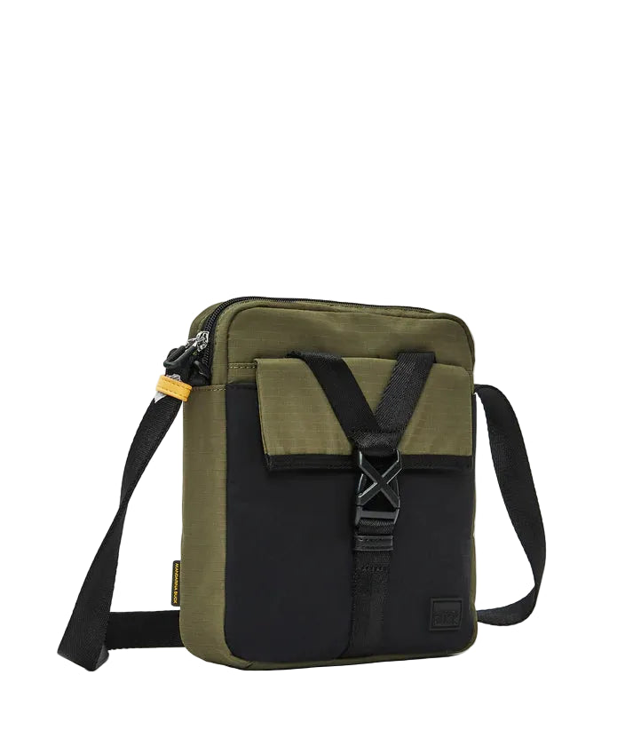 Fabric Shoulder Bag Y-lite Mandarina P10OWT02 Soldier