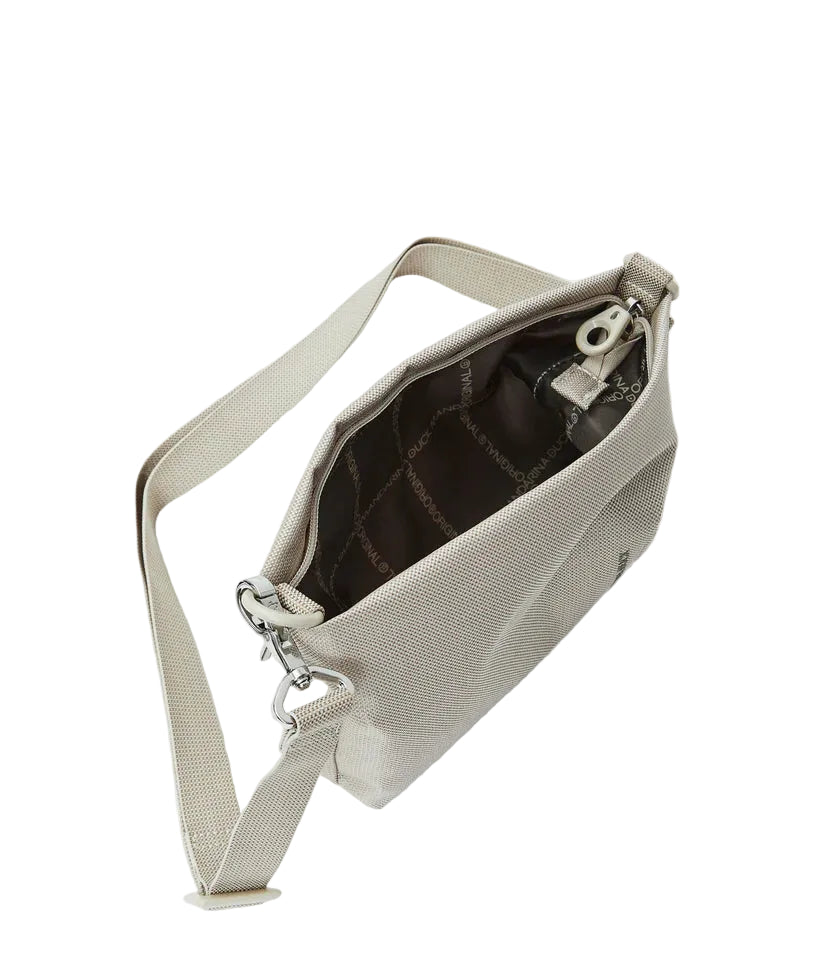 Fabric Shoulder Bag MD Mandarina Duck Fabric P10QMT24 Cashmere