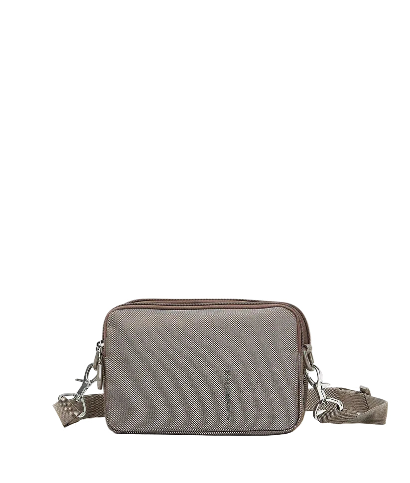 Fabric Shoulder Bag MD Mandarina Duck P10QMT57 Taupe