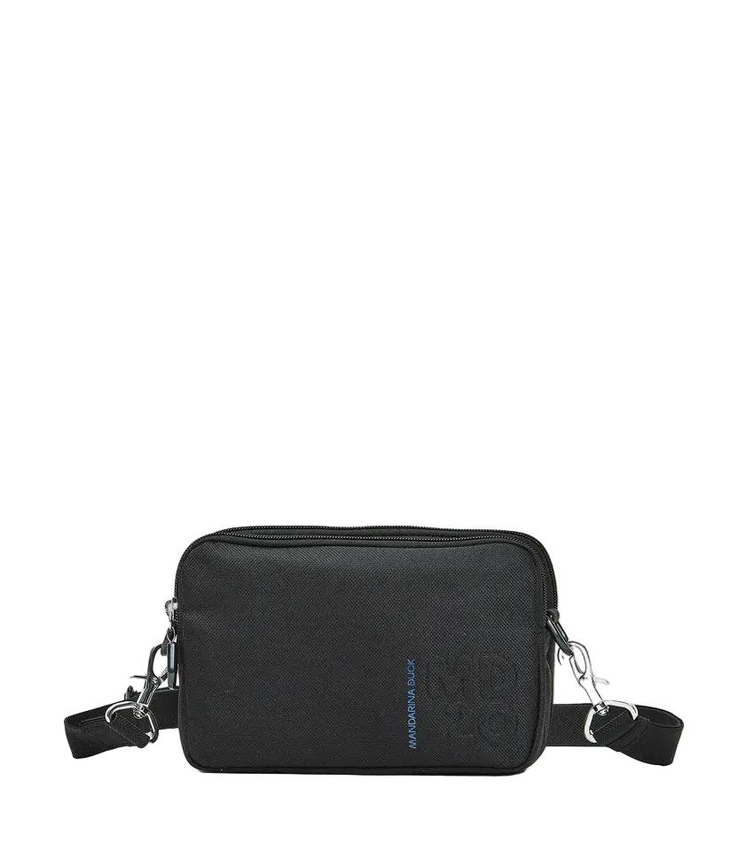 Fabric Shoulder Bag MD Mandarina Duck P10QMT57 Black
