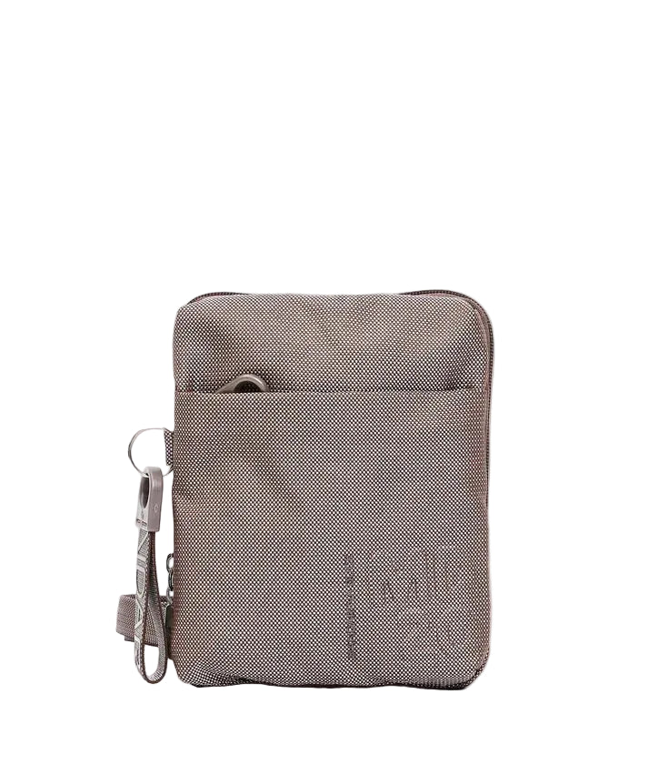 Small shoulder bag in fabric MD20 Mandarina Duck P10QMMN6 Taupe