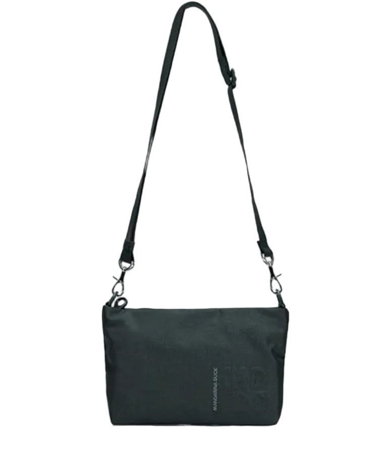 Fabric shoulder bag MD20 Mandarina Duck P10QMT24 Pine Green