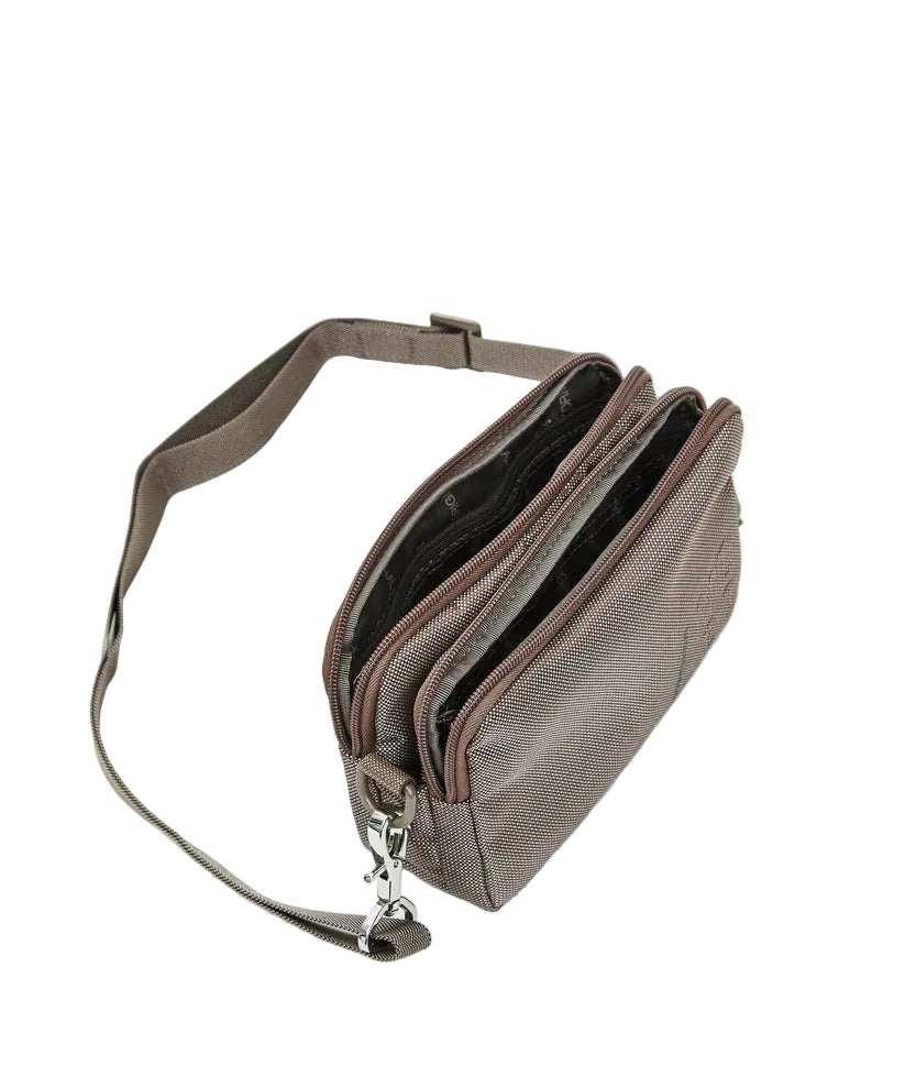 Fabric Shoulder Bag MD20 Mandarina Duck P10QMT57 Taupe