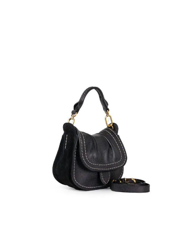 Borsa SELLA in pelle Visonà 25570 NERO