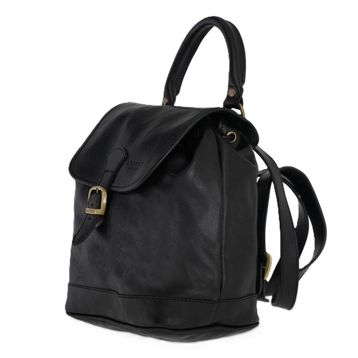 Zaino in cuoio I Medici 63/6500 Nero