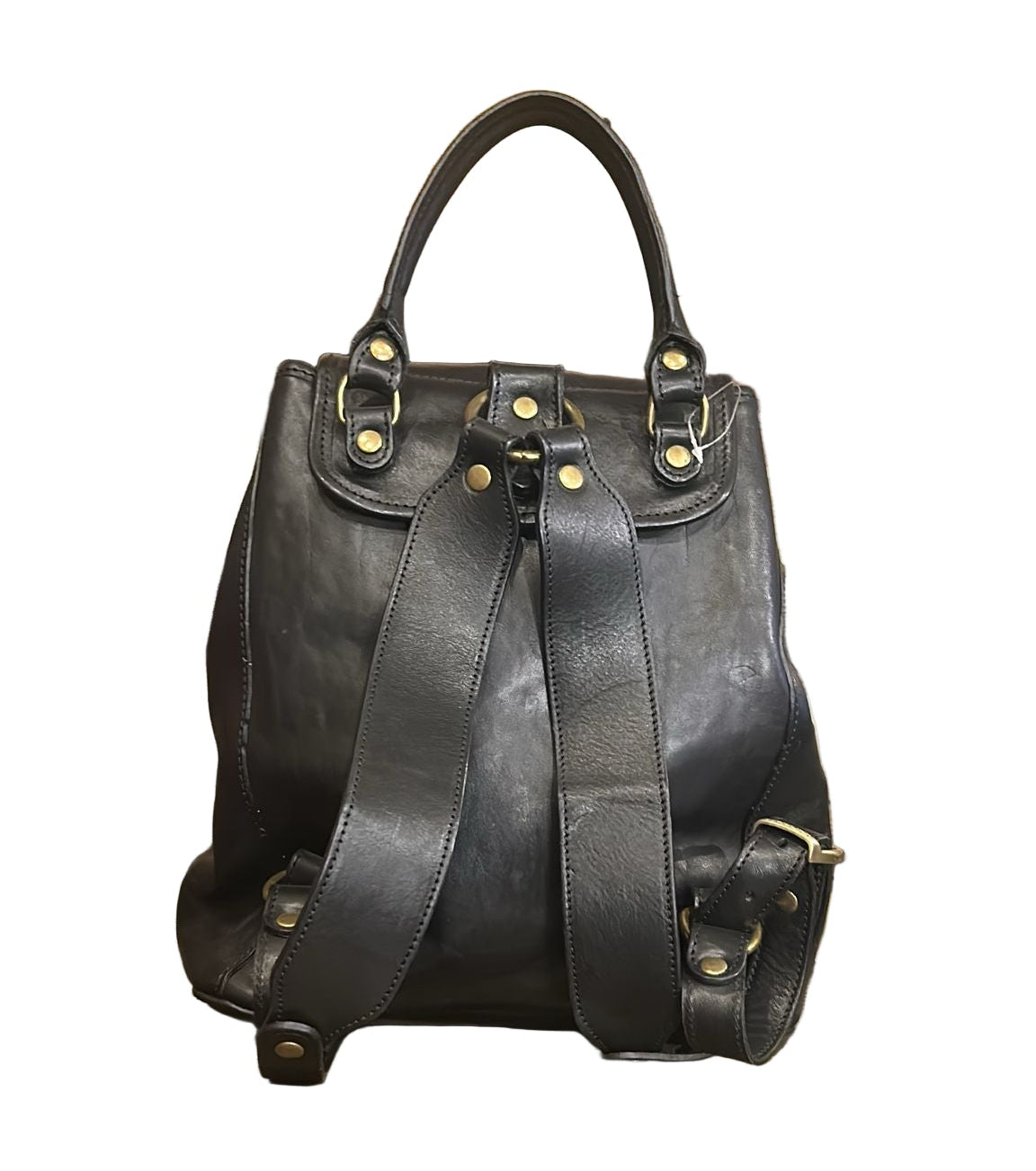 Zaino in cuoio I Medici 63/7000 nero