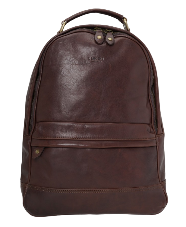 Zaino in pelle I Medici 63/683 testa di moro