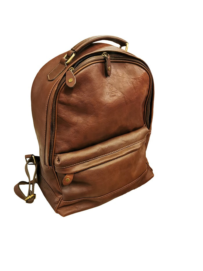 Zaino in pelle I Medici 63/683 testa di moro