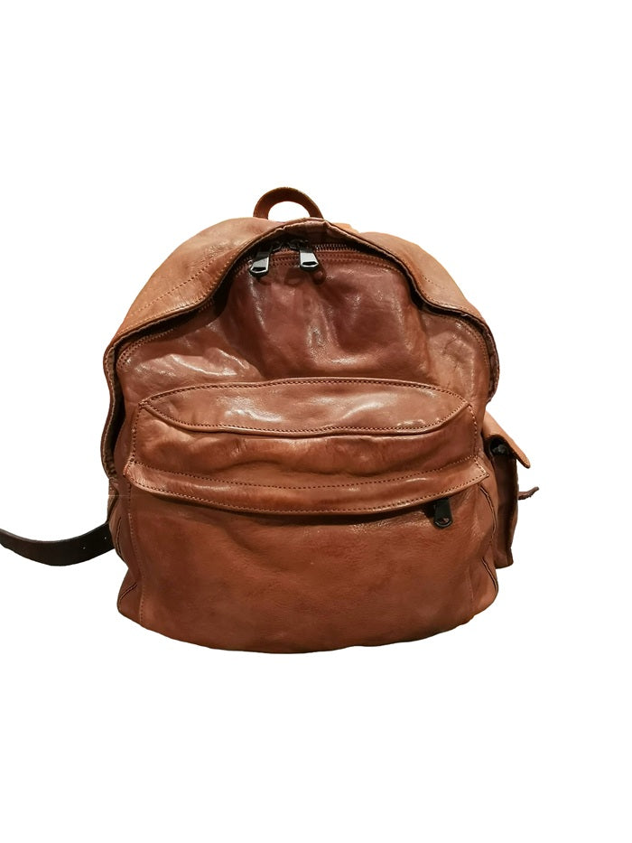 Zaino in pelle Pelletteria Allegrini Filippo 890 Marrone