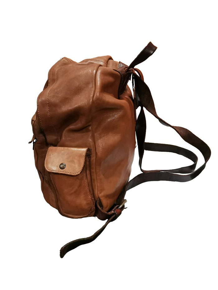 Zaino in pelle Pelletteria Allegrini Filippo 890 Marrone