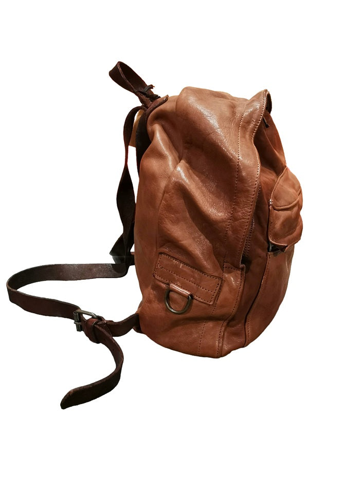 Zaino in pelle Pelletteria Allegrini Filippo 890 Marrone