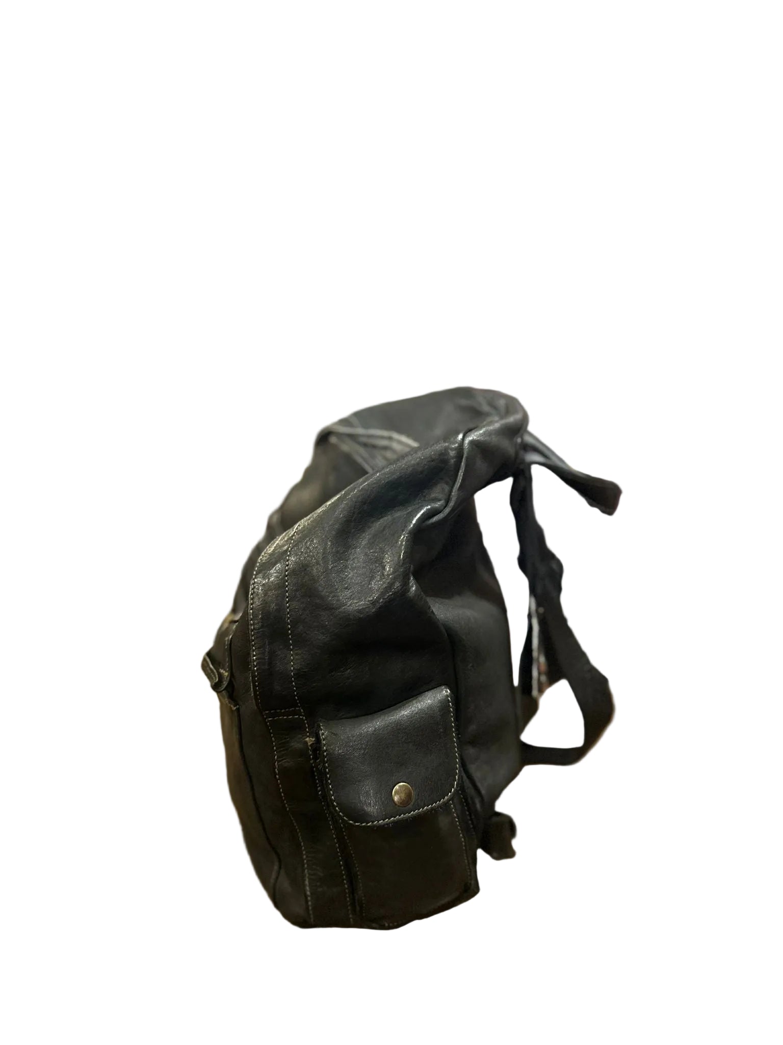 Zaino in pelle Pelletteria Allegrini Filippo 890 Nero