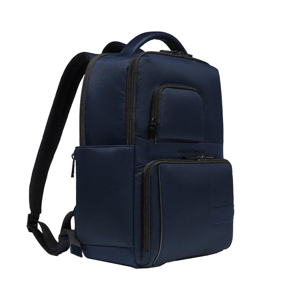 Zaino in tessuto e pelle porta pc 14" Piquadro CA6238W129 Blu