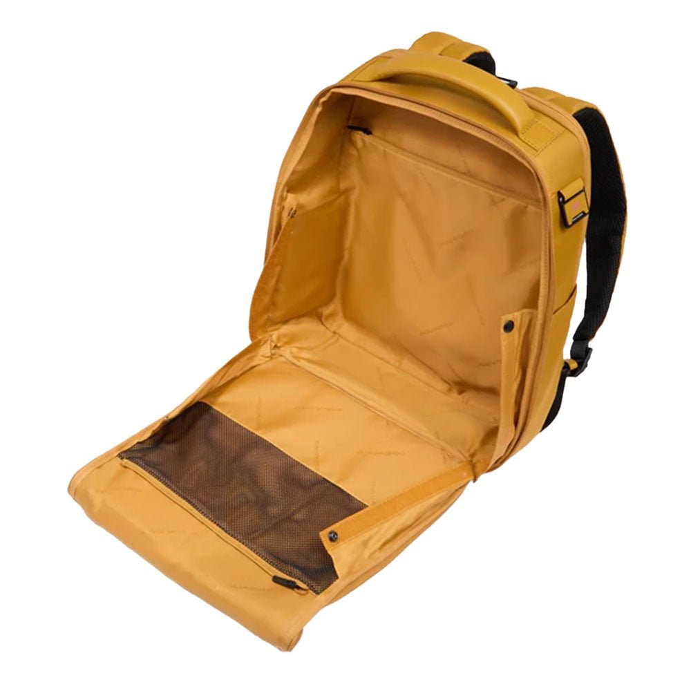 Zaino in tessuto e pelle porta pc 14" Piquadro CA6238W129 Blu - Pelletteria Allegrini