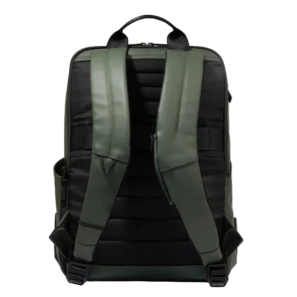 Rubberized Fabric Backpack Piquadro CA6465C2OW Green