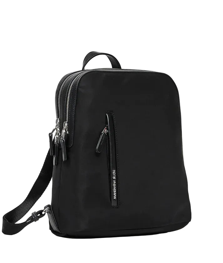 Fabric Backpack Hunter Mandarina Duck P10VCT08 Black