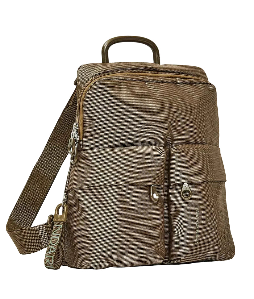 Fabric Backpack MD Mandarina Duck P10QMTZ4 Oil