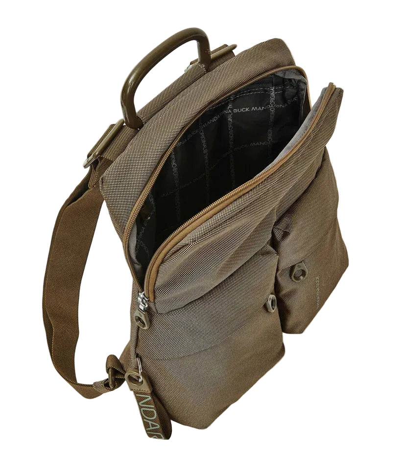 Fabric Backpack MD Mandarina Duck P10QMTZ4 Oil
