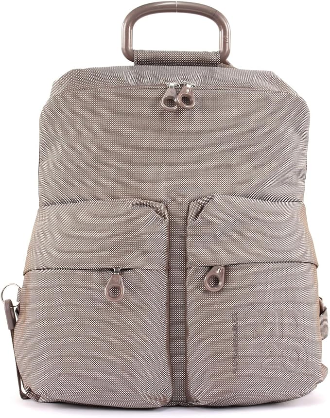 Fabric Backpack MD Mandarina Duck P10QMTZ4 Taupe
