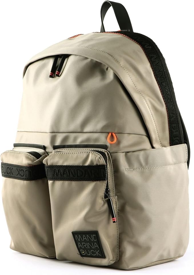 Zaino in tessuto Warrior Mandarina Duck P10CXT03 Simply taupe