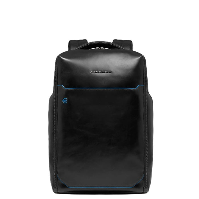Zaino per pc 14″ in pelle Piquadro CA6591B2 Nero