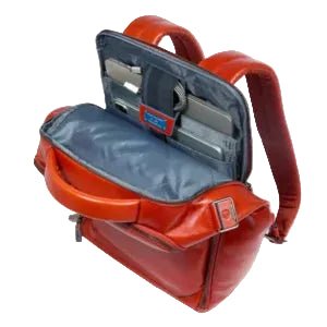Zaino per pc 14″ in pelle Piquadro CA6591B2 Mogano - Pelletteria Allegrini