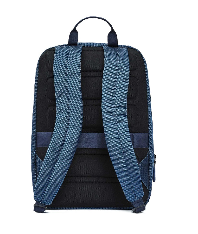 15.6" Laptop Backpack Zephyr Mandarina Duck P10OTT03 Dress Blue