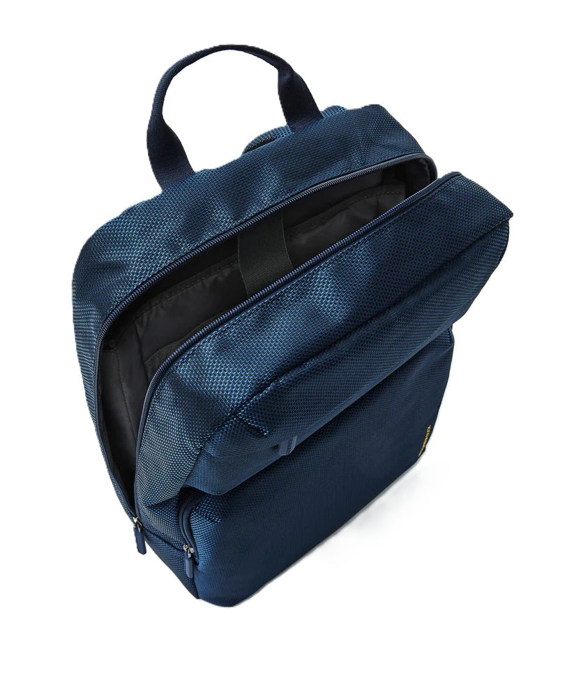 15.6" Laptop Backpack Zephyr Mandarina Duck P10OTT03 Dress Blue