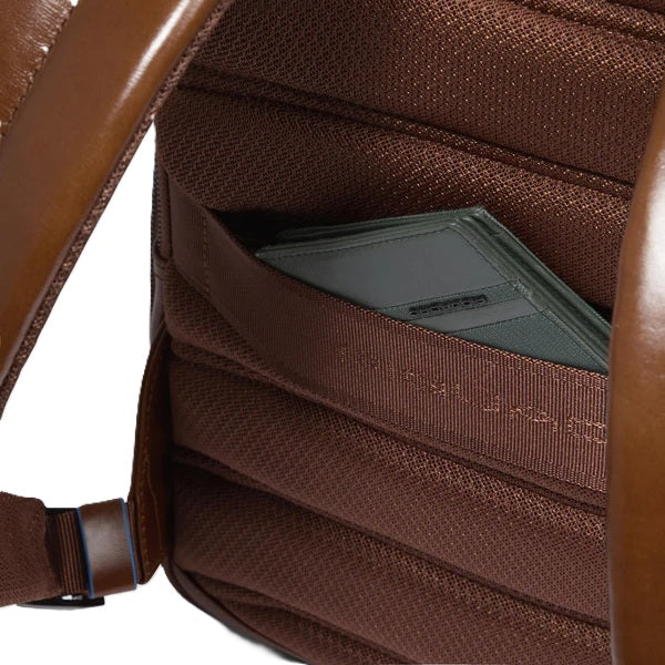 Zaino uomo in pelle porta pc 14" Piquadro CA6311B2 Marrone