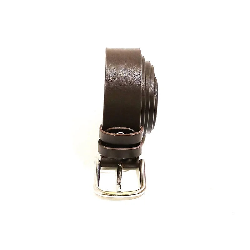 Cintura in Cuoio Pelletteria Allegrini Filippo 001/40 testa di moro