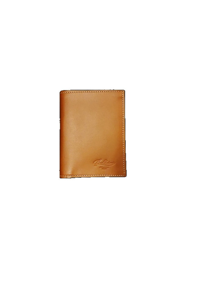 Portafoglio libro piccolo in pelle Boldrini 0272 golden