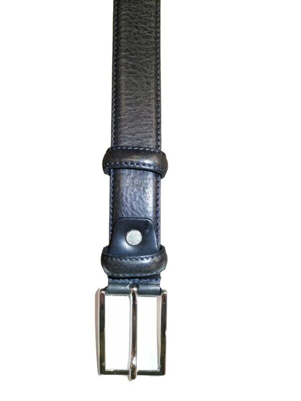 Cintura in pelle Pelletteria Allegrini Filippo 059/30 blu