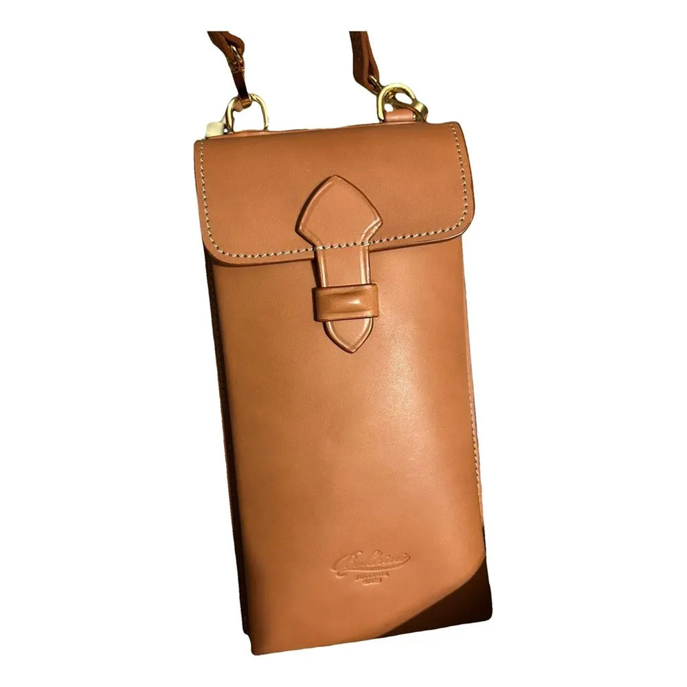 Leather Phone Bag Boldrini 0645 Natural
